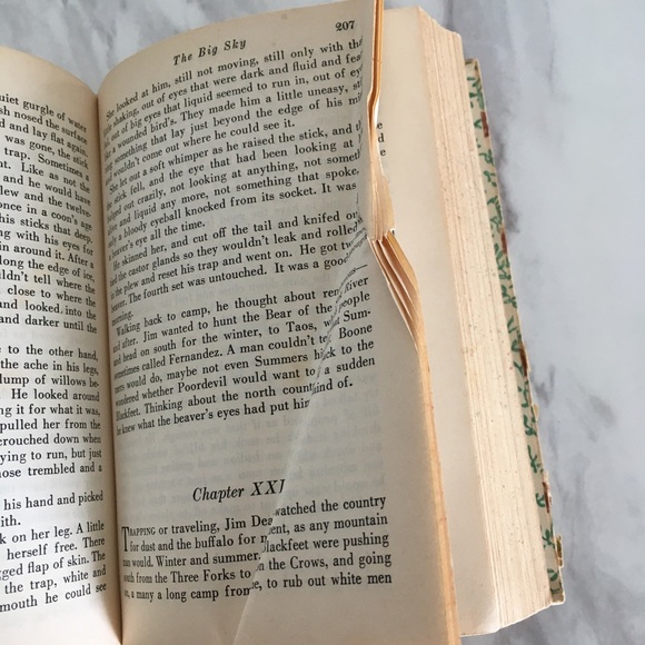 Collector’s Edition Vintage Book The Big Sky - Picture 5 of 5